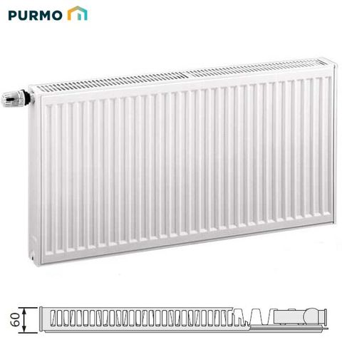 Panelový radiátor Purmo Ventil Compact VKO 11 600x600